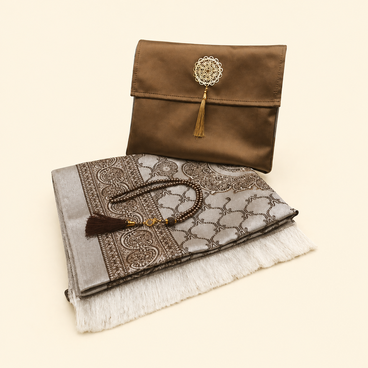 Premium 3pcs Portable Muslim Prayer Mat Set