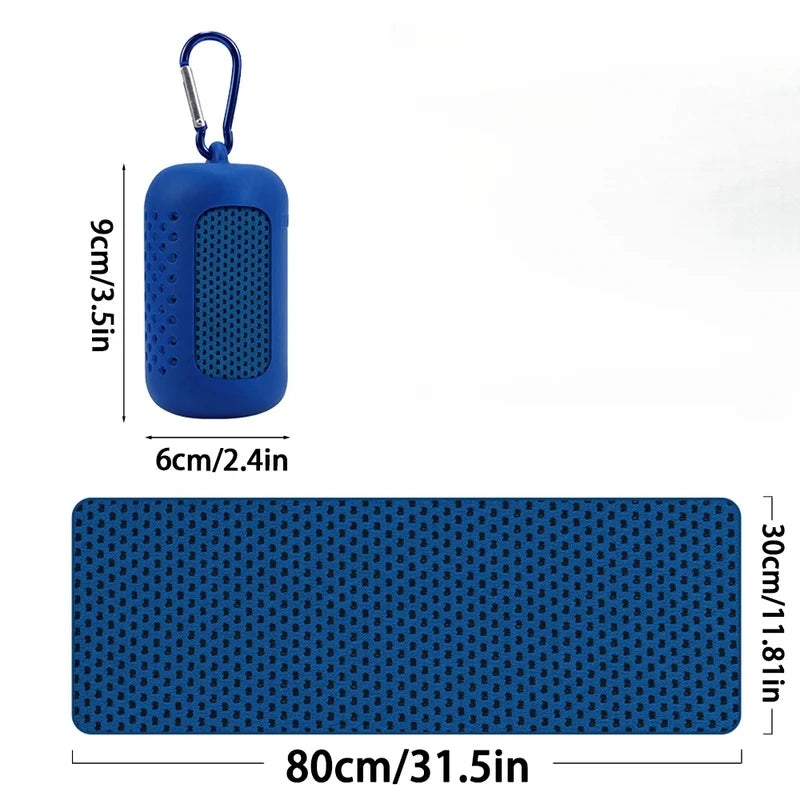 Portable Hajj & Umrah Towel with Case