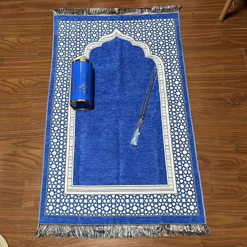 Premium 3pcs Portable Muslim Prayer Mat Set