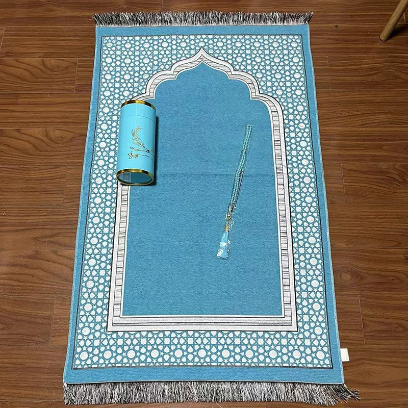 Premium 3pcs Portable Muslim Prayer Mat Set