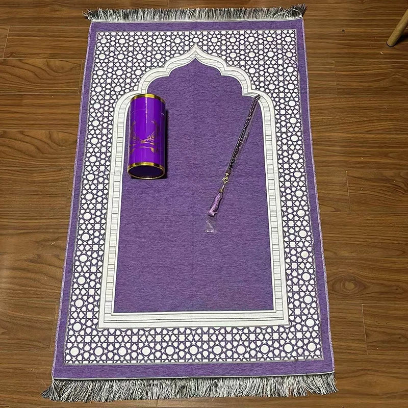 Premium 3pcs Portable Muslim Prayer Mat Set